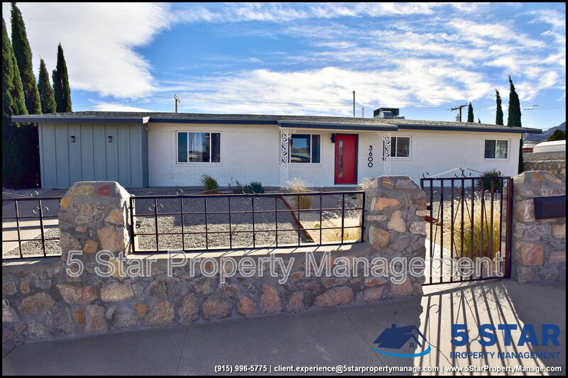 El Paso House: 3600 Volcanic Avenue