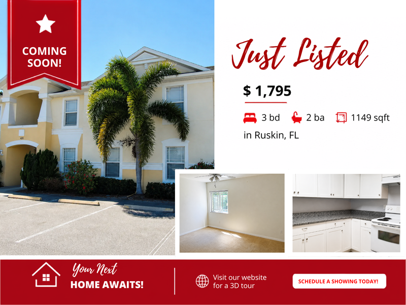 Ruskin Condo: 429 Newmont Circle - 102