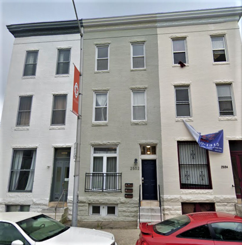 Baltimore Condo: 2502 North Calvert Street