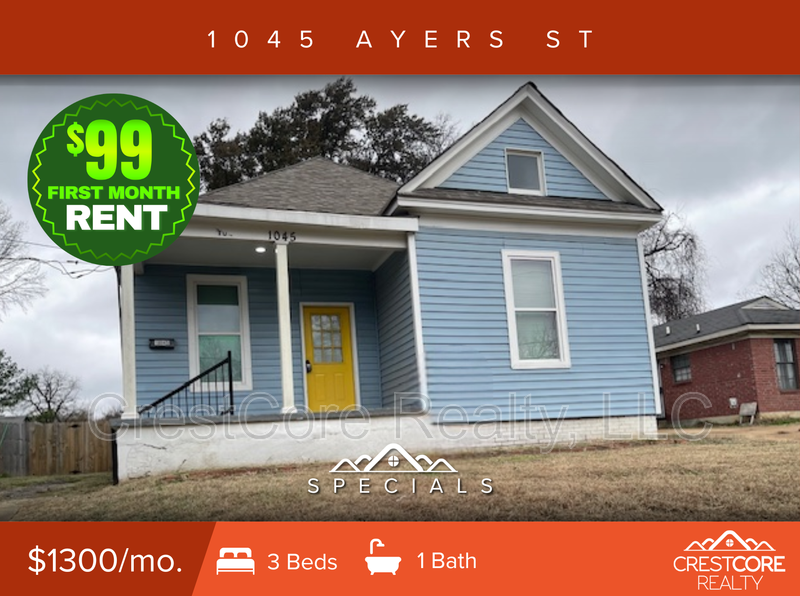 Memphis House: 1045 Ayers St