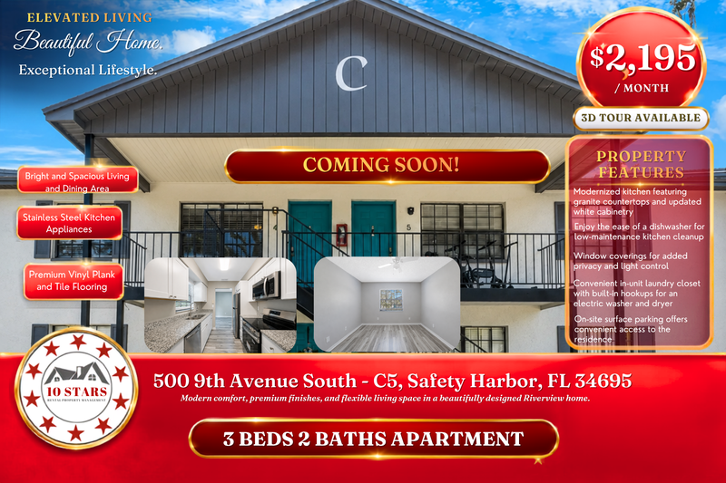 Safety Harbor Condo: 500 9th Avenue South - C5