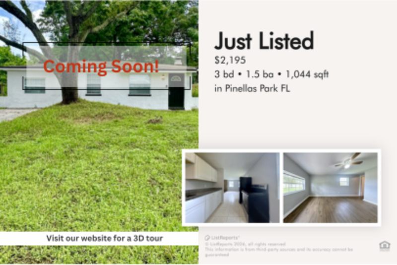 Pinellass Park House: 8671 69th Street N