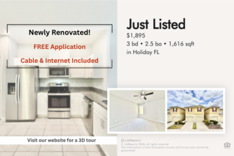 Holiday Townhome: 3093 Inlet Breeze Way