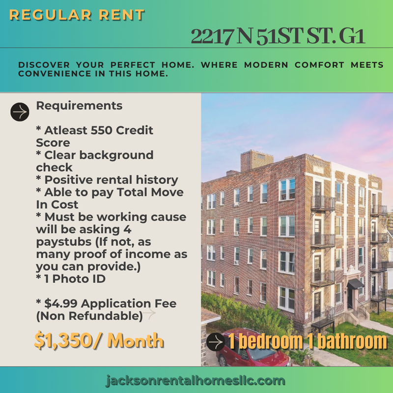 Philadelphia Condo: 2217 North 51st Street - G1