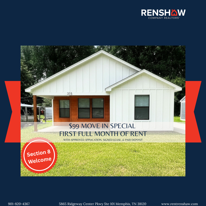 Memphis House: 315 Glencoe Rd