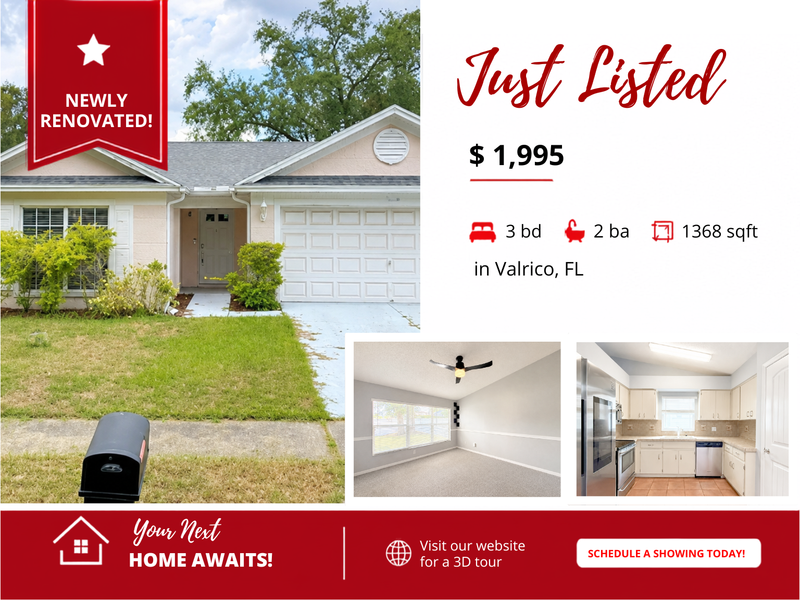 Valrico House: 1118 Hardwood Drive