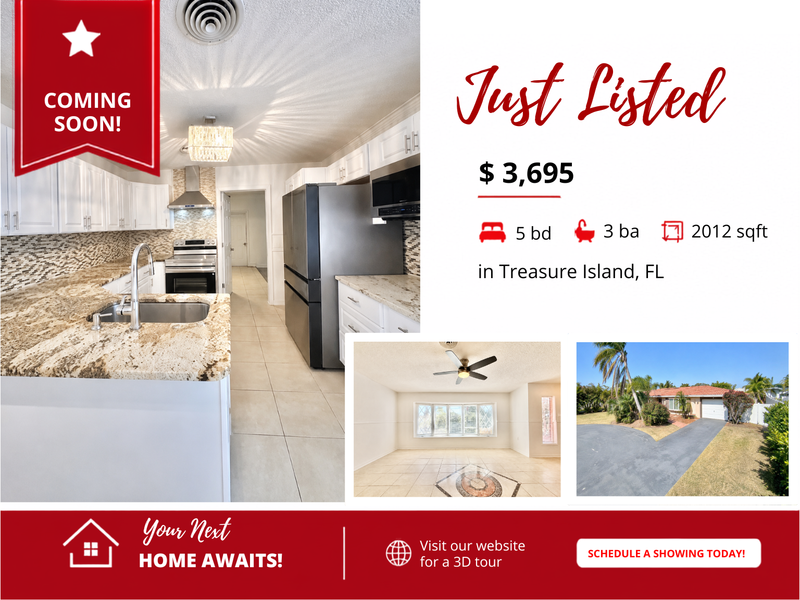 Treasure Island House: 10108 Paradise Boulevard
