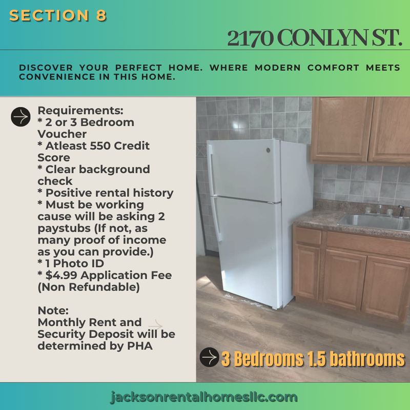 Philadelphia House: 2170 Conlyn Street