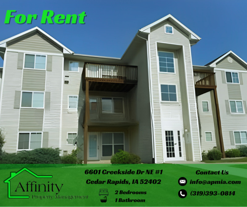 Cedar Rapids Condo: 6601 Creekside Dr NE