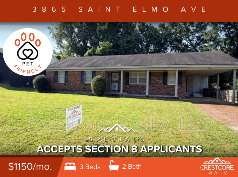 Memphis House: 3865 Saint Elmo Ave